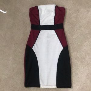 Charlotte Russe Strapless Mini Dress